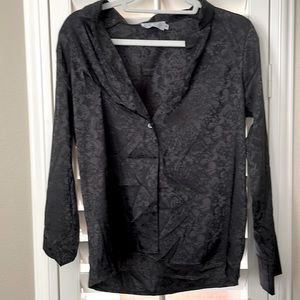 Resa silk single button blouse size s